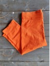 Capri leggings Orange - Cat & Co thumbnail