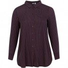 Stripete skjorte marine plus size - Pardon thumbnail