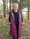 Moira boblevest vinrød - Adia  thumbnail