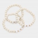 Armbånd elastisk 3pk Hvitt thumbnail