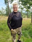 Jasmin bluse blondedetaljer Sort - Zoey  thumbnail