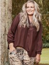 Danica bluse brun -Zoey thumbnail