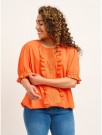 Sidsel bluse Orange - Adia thumbnail