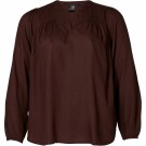 Danica bluse brun -Zoey thumbnail
