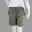 Shorts i bomull Khaki thumbnail