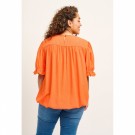 Sidsel bluse Orange - Adia thumbnail