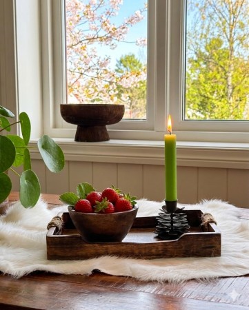 Trebrett/fat/serveringsbrett M