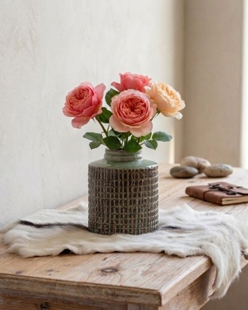 Vase grønn