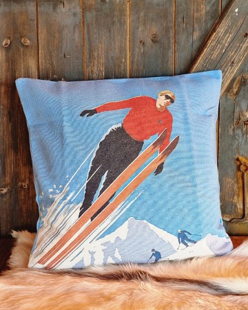 Putetrekk skihopper 50x50cm